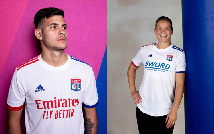 Maglie Lione maschile e femminile 2020-21