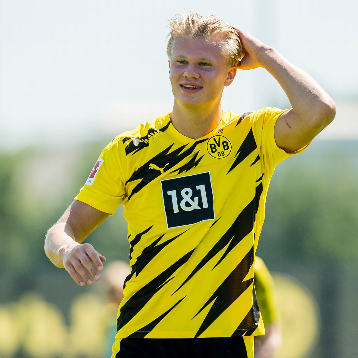 Maglia Borussia Dortmund 2020-2021 con i fulmini di Puma