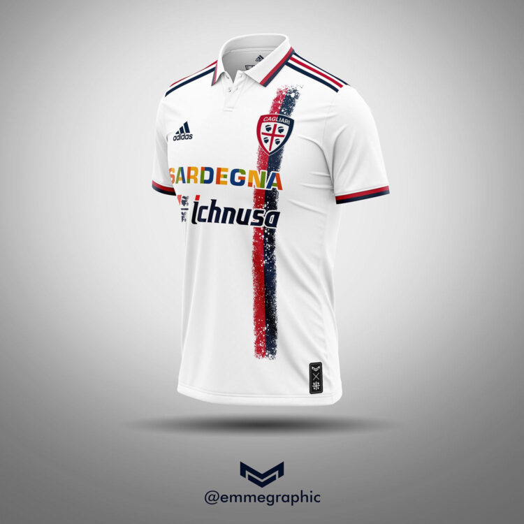 Cagliari maglia away adidas - Emmegraphic