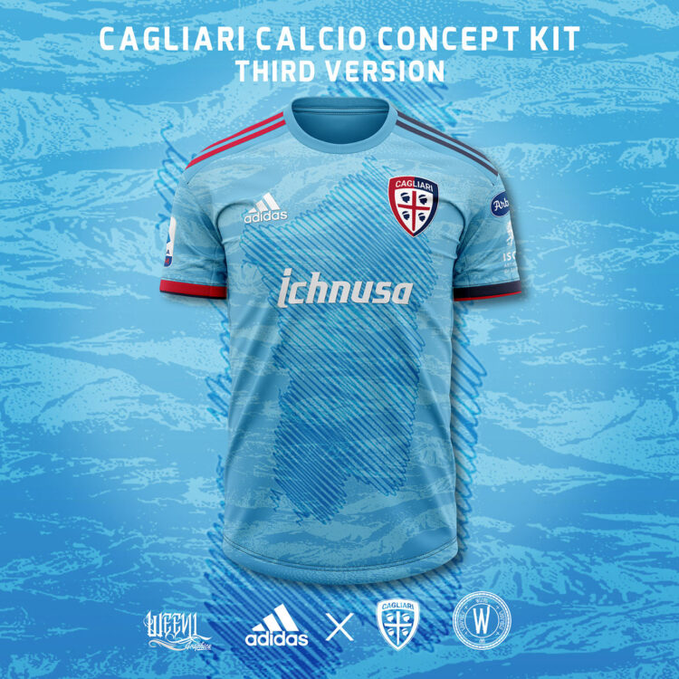 Maglia Cagliari Weevil third adidas