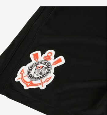 Pantaloncini neri Corinthians 2020 dettaglio