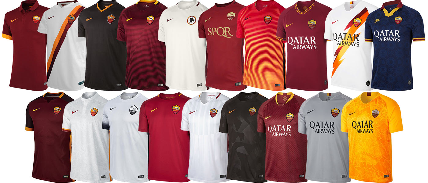 As Roma Le Maglie Della Squadra Giallorossa