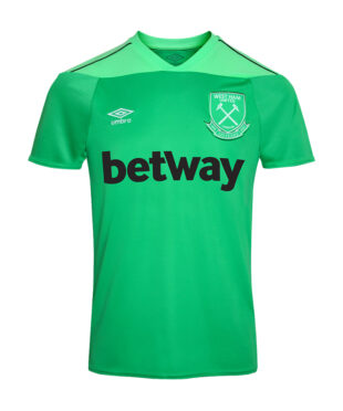 Maglia portiere West Ham 2020-21 verde