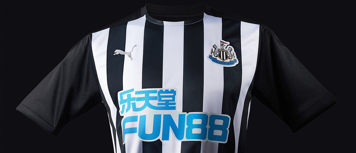 La nuova maglia del Newcastle 2020-21