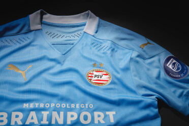 Dettaglio maglia PSV trasferta 2020-21