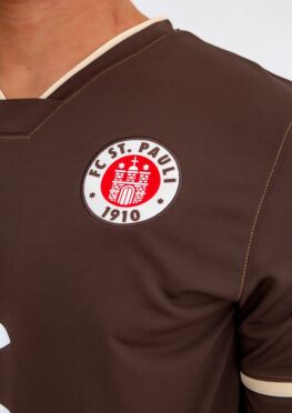 St. Pauli dettaglio logo maglia