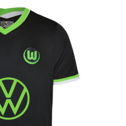 Colletto maglia Wolfsburg trasferta