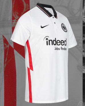 Seconda maglia Eintracht 2020-21 Nike