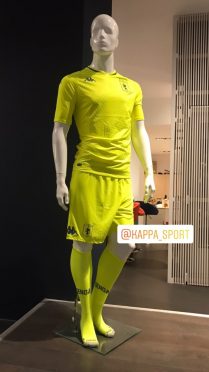 Divisa portiere gialla Genoa 2020-21