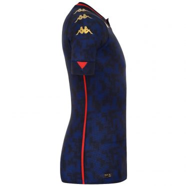 Genoa terza maglia blu lato