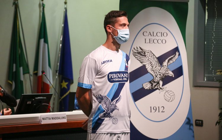 Seconda maglia Lecco 2020-2021 bianca