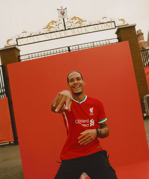 Virgil van Dijk maglia Liverpool Nike