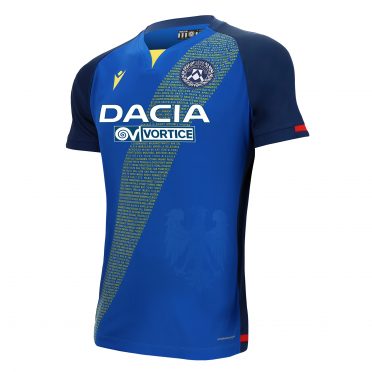 Seconda maglia Udinese 2020-2021 blu