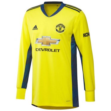 Maglia portiere trasferta Manchester United 2020-21 fronte