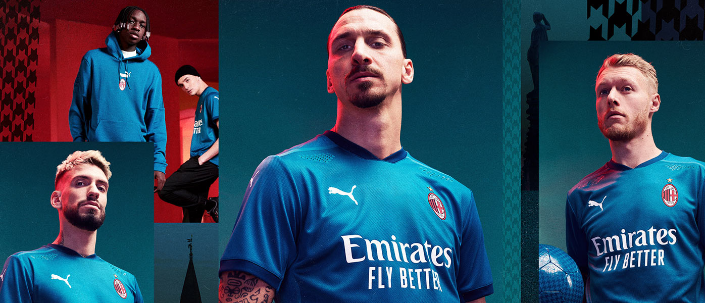 Terza maglia Milan 2020-2021, dettagli di alta moda con Puma