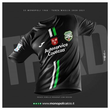 Terza maglia Monopoli 2020-2021