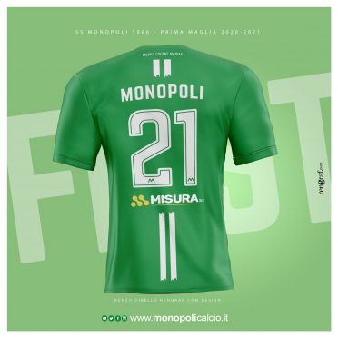 Maglia Monopoli 2020-2021 Joma retro