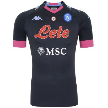 Terza maglia Napoli 2020-2021 blu-rosa