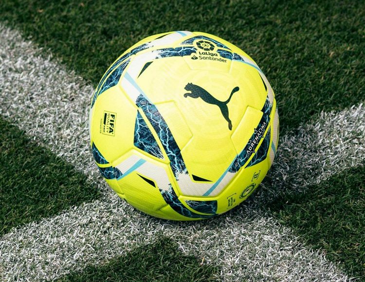 Pallone Liga 2020-2021 giallo Puma Adrenalina