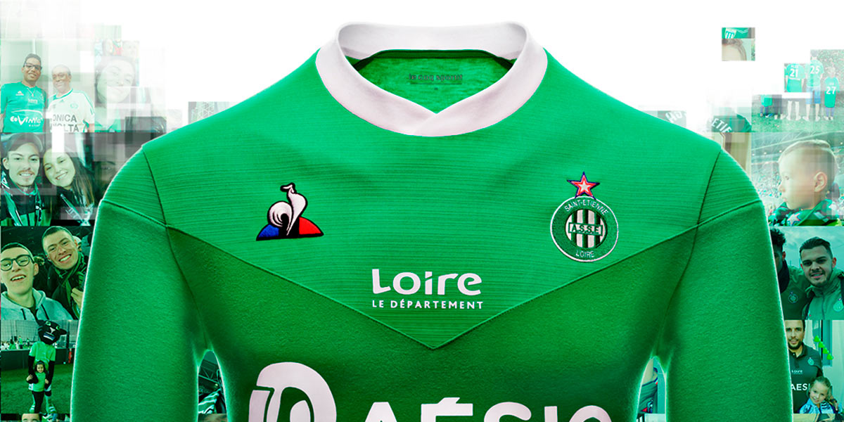 Maglie Saint-Etienne 2020-2021, l'armatura firmata Le Coq Sportif
