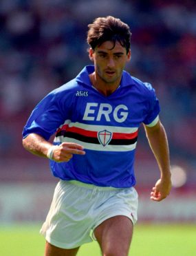 Roberto Mancini, Sampdoria 1990-91