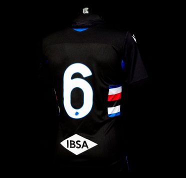 Retro terza maglia Sampdoria nera 2020-21