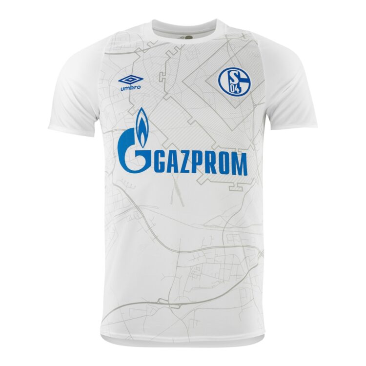 Seconda maglia Schalke 04 bianca 2020-21