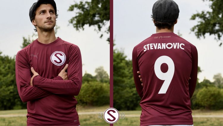 Maglia Servette 130 anni Stevanovic