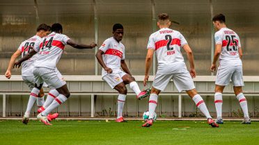 Stoccarda nuova maglia 2020 in campo