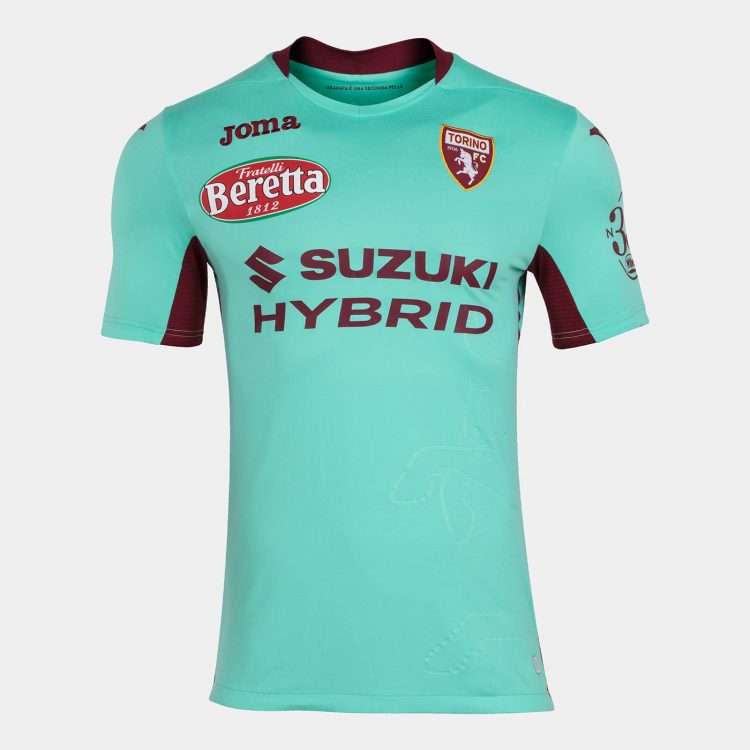 Terza maglia Torino 2020-21 turchese