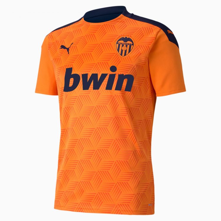 Seconda maglia Valencia 2020-21 arancione