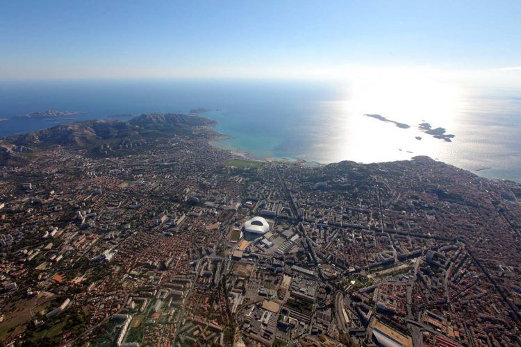 Velodrome veduta aerea