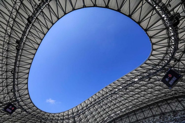 Particolare stadio Marsiglia Velodrome
