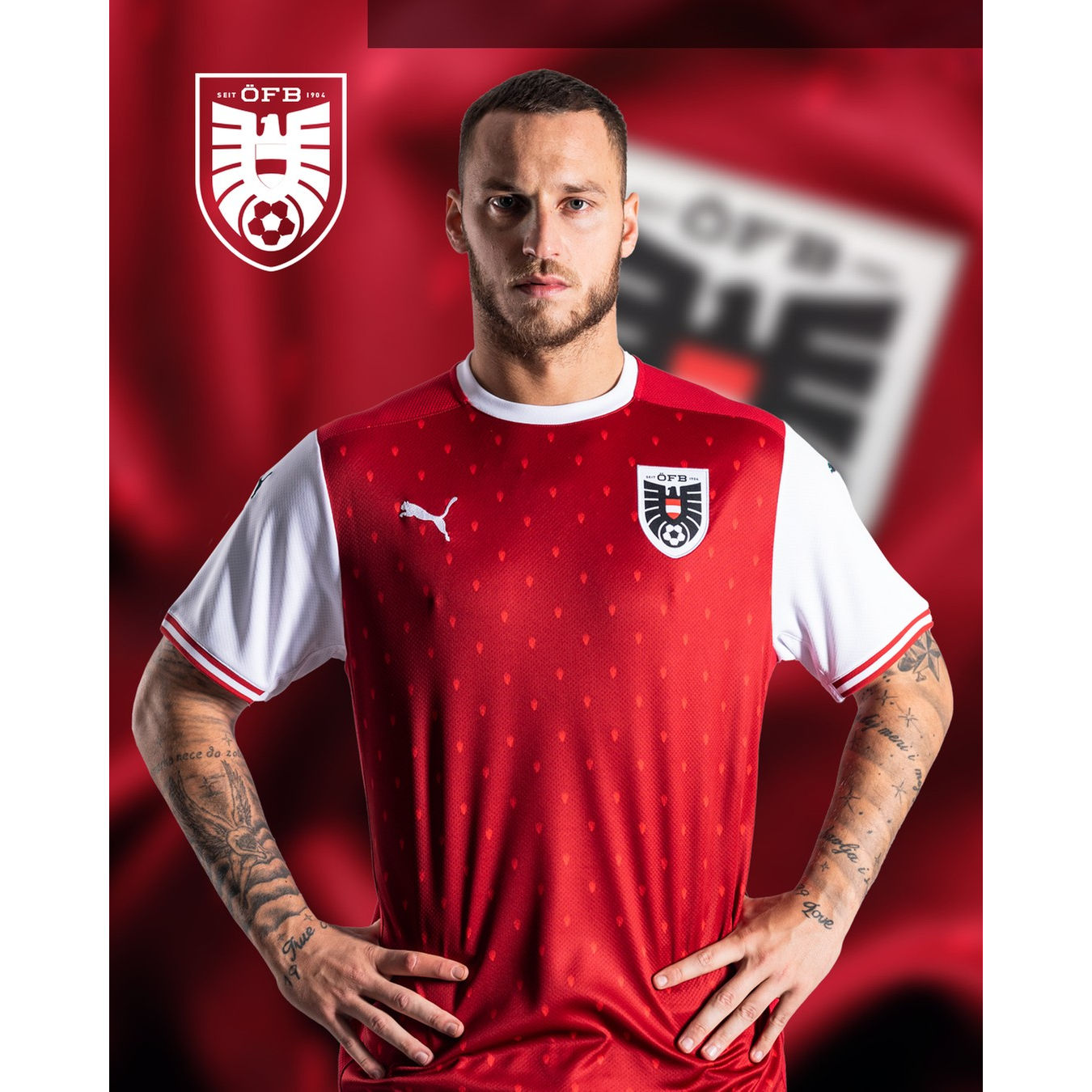 Maglia Austria 2020-2021 Puma ispirata ai gilet tipici