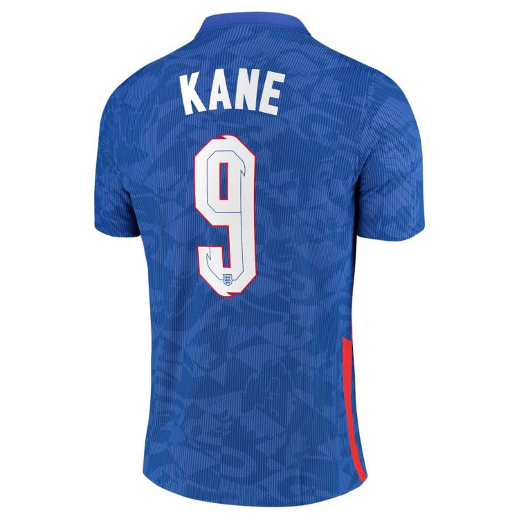 Seconda maglia Inghilterra 2020-21 Kane 9