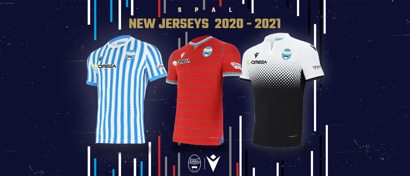 Maglie SPAL 2020 2021 rinnovo con Macron fino al 2025