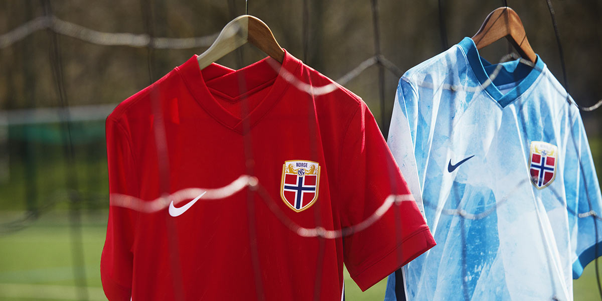 Maglie Norvegia 2020-2021, fuoco e ghiaccio per Nike
