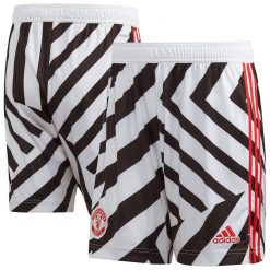 Pantaloncini United a righe zebrate 2020-21