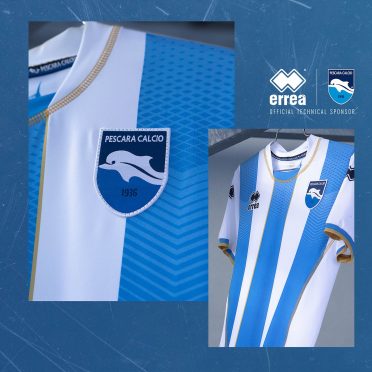 Stemma Pescara maglia Erreà 2020-21
