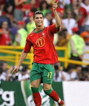 Cristiano Ronaldo Europei 2004