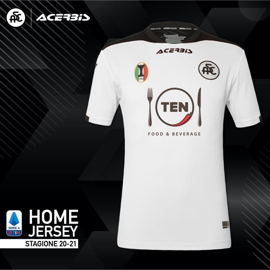 Maglie Spezia 2020-2021, la prima volta in Serie A