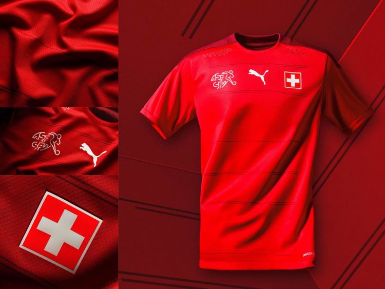 Prima maglia Svizzera 2020-2021 Puma