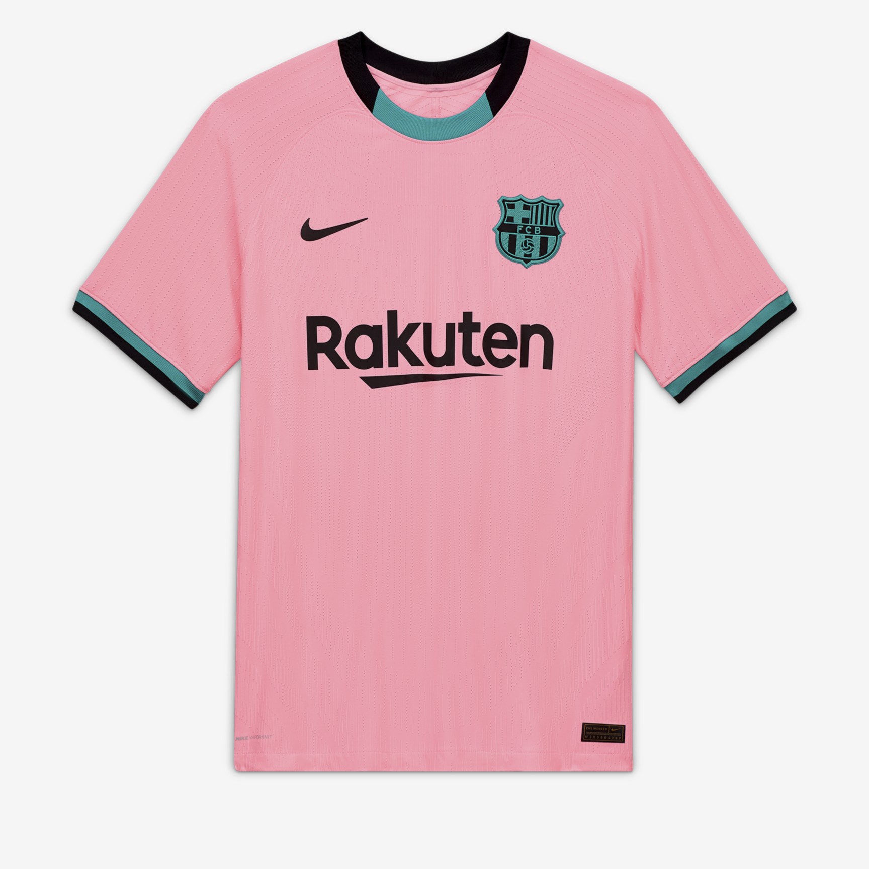Seconda e terza maglia Barcellona 2020-2021, nero, oro e rosa!