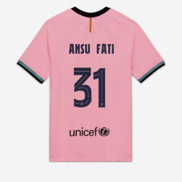 Terza maglia Barcellona rosa 2020-21