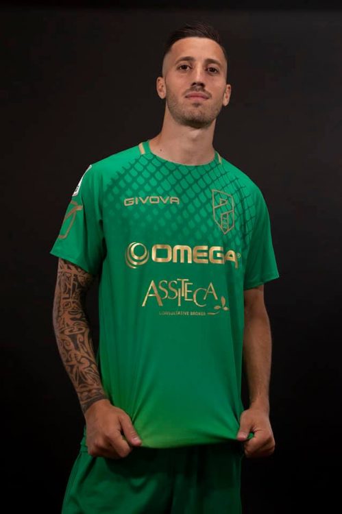 Terza maglia Pordenone 2020-2021 verde