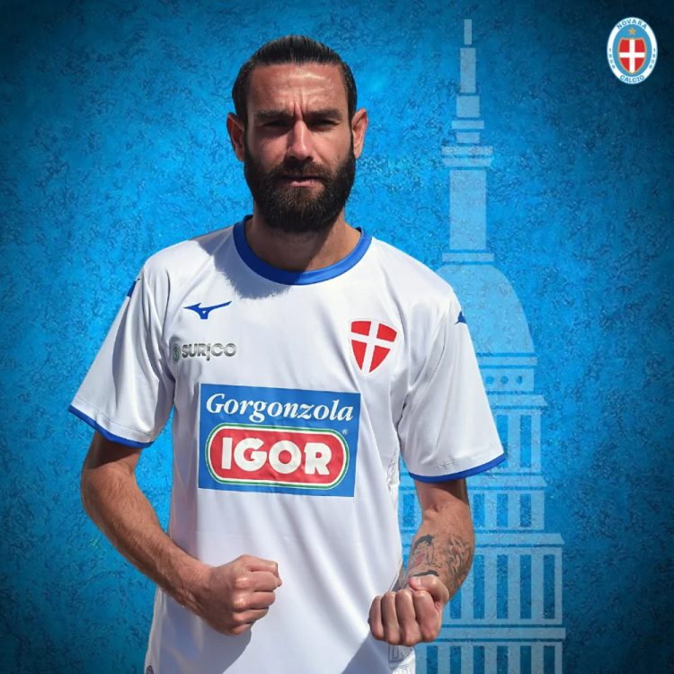 Seconda maglia Novara 2020-2021 bianca