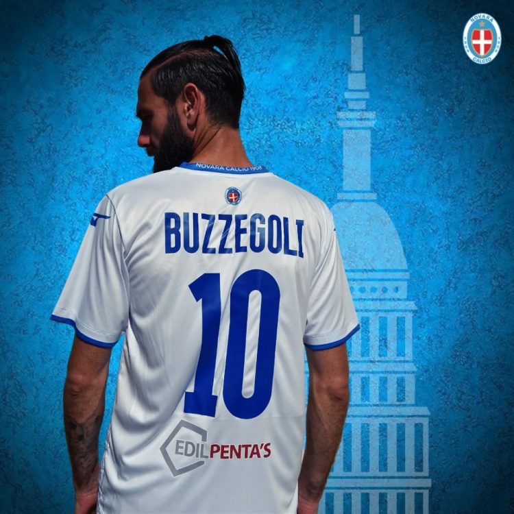 Seconda maglia Novara 2020-2021 bianca