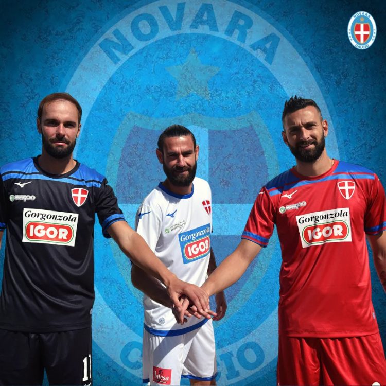 Kit Novara Calcio 2020-2021