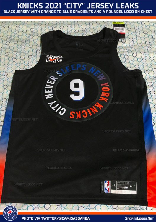 Maglia New York Knicks 2020-21 NBA City Edition