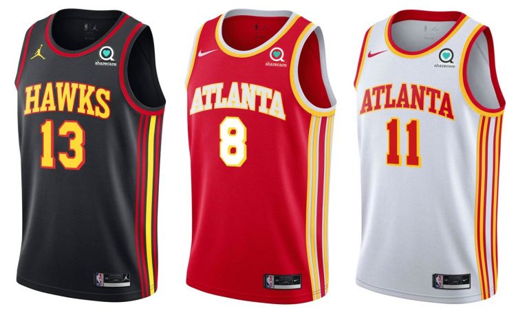 Atlanta Hawks canotte 2020-2021